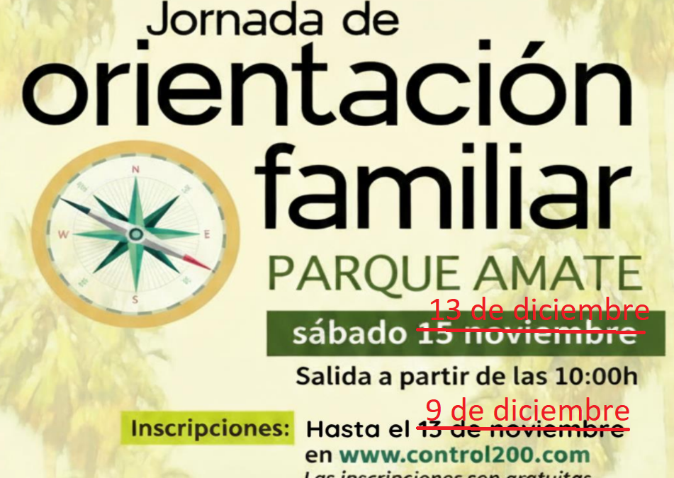 ¡Aventura en Familia y Deporte en la Naturaleza! Llega la Prueba de Orientación Familiar al Parque Amate
